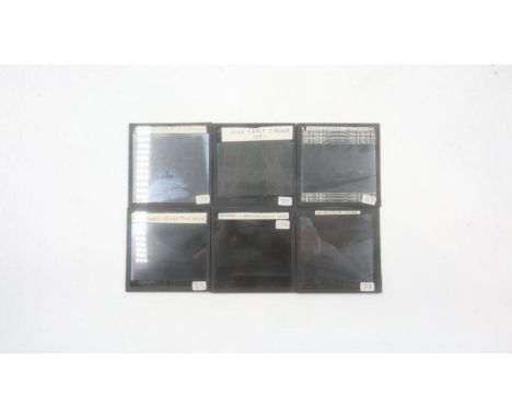 Selection of magic lantern coloured glass slides, mainly topographical. UK P&amp;P Group 1 (£16+VAT for the first lot and £2+