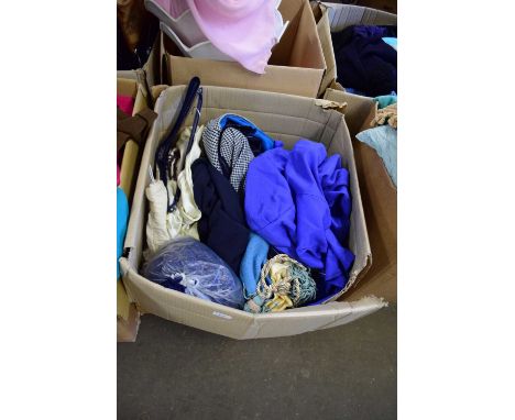 ONE BOX MIXED VINTAGE LADIES CLOTHES
