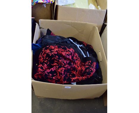 ONE BOX OF VINTAGE LADIES CLOTHES