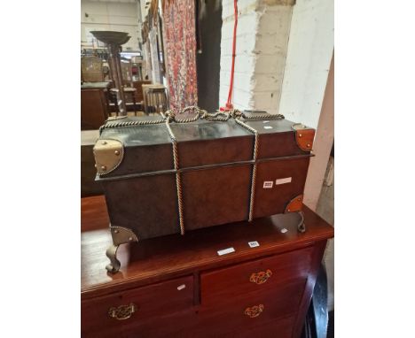 FANCY METAL TRUNK