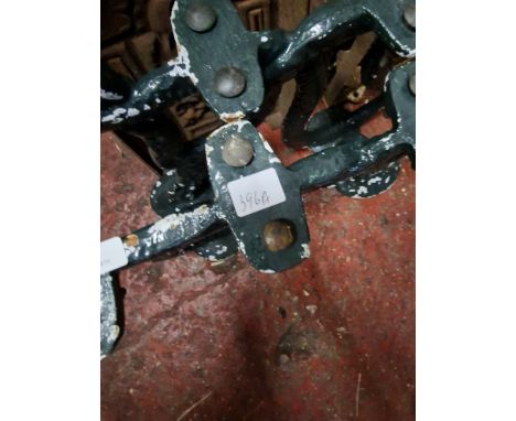 CAST IRON BENCH ENDS ETC