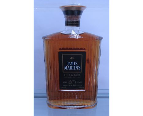 James Martin's 30 year old blended Scotch Whisky, 70cl