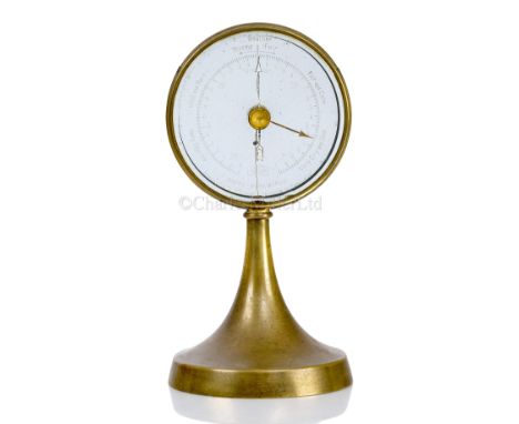 A MYSTERY BAROMETER BY C. P. GOERZ, BERLIN, FOR THE ENGLISH MARKET, CIRCA 1925 the 3in. bevelled glass dial signed as per tit