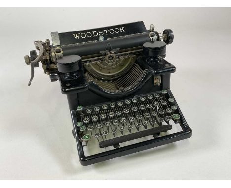 SIR PATRICK MOORE CBE HON FRS FRAS (1923-2012); his personal Woodstock typewriter.   Provenance: It is known that Sir Patrick