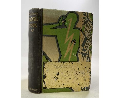 HENRY CRADDOCK; 'The Savoy Cocktail Book', 1930, first edition, Constable &amp; Company Ltd, with a dedication and signed by 