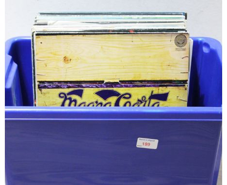 A box of approx. 30 LPS to include Magna Carta, Bob Dylan etc.