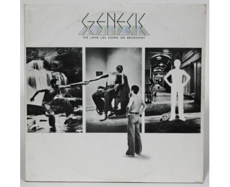 Genesis - The Lamb Down on Broadway UK 1974 stereo gatefold 2xLP Charisma CGS101 not played but visually vinyl looks great, d