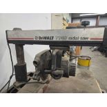 Dewalt 7749 Radial Saw on Cart