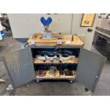 Rolling Cabinet With Contents