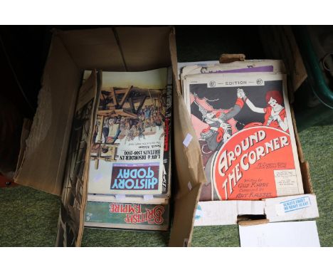 COllection of Vintage Magazines to include History Today, Around the Corner, The British Empire etc 