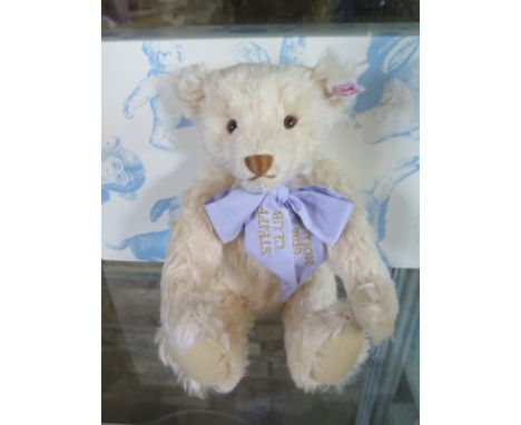 A Steiff Club Bear 2010 - mohair - 30cm H - limited edition 528, limited to the year 2010 -  with certificate and original bo