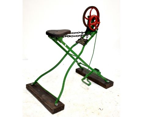 A Bamfords patent knife grinder.