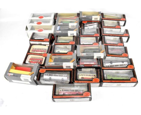 CORGI; a group of boxed model buses including C949/9 Bedford Type OB coach, Q949/30, etc, also exclusive first edition boxed 