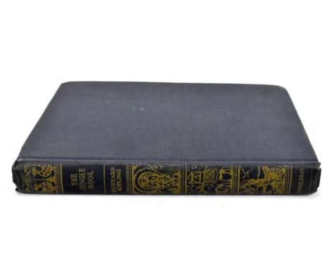 KIPLING, RUDYARD; 'The Jungle Book with Illustrations by J.L. Kipling, W.H. Drake, and P. Frenzeny', pub. Doubleday &amp; Inc