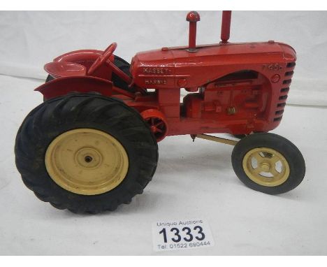 A rare large scale Lesney 745D Massey Harris tractor.