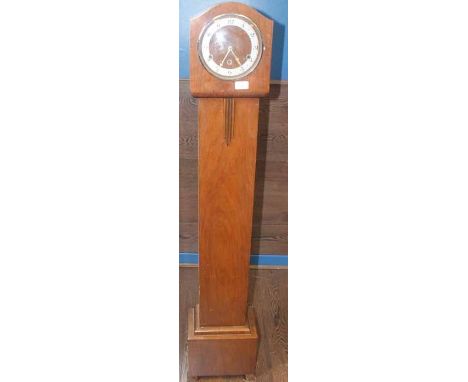 MAHOGANY GRANDMOTHER CLOCK