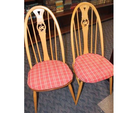 PAIR OF ERCOL CHAIRS 