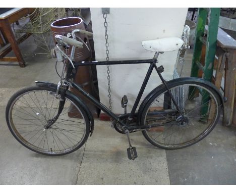 A vintage Raleigh bicycle