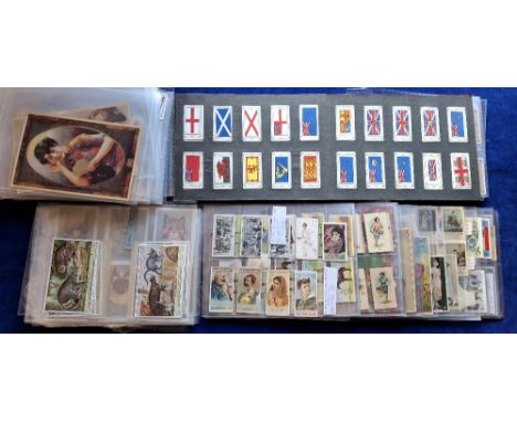 Cigarette & Trade cards, Interesting mixture, approx. 500 cards in plastic sleeves, many different series including near set 
