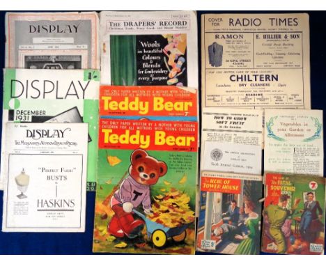 Vintage Magazines and Comics, a large selection of magazines, most from the 1920s and 30s to include The Popular (33), The Ge