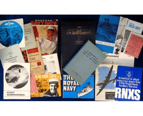 Military, WW2, Aviation, ARP and Civil Defence a selection of items to include 1958/9 Jane's All The Worlds Aircraft, Wings F