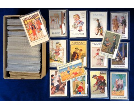 Postcards, Comic, a large collection of approx. 450 mixed age comic cards. Artists include McGill (lots), Attwell, Carter, Ma