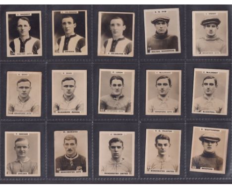 Cigarette cards, Phillips, Footballers (Pinnace back), 'K' size, comprehensive collection of approx. 2400 cards contained in 