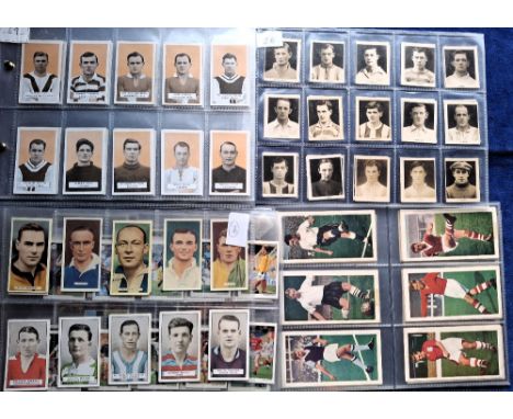 Trade & Cigarette cards, Football, approx. 180 cards, including BAT Famous Footballers (44 from various series), K Size Nelso