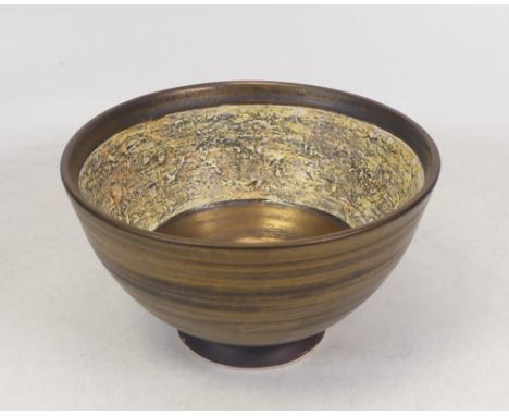 Isabella Pope, Studio Pottery Small Bowl. Pope was a Master Potter and teacher who created these forms inspired by Chinese an
