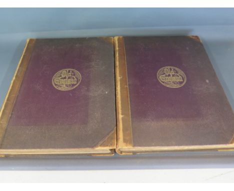 Old England - A Pictorial Museum in two volumes - James George Button 
Condition report: Some spotting generally good