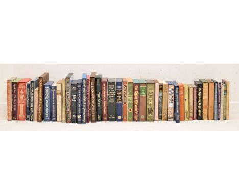 Folio Society - Collection of 43 books, to include; 'Hans Andersen's Fairy Tales'; Kenneth Clark, 'Landscape into Art, 'Leona