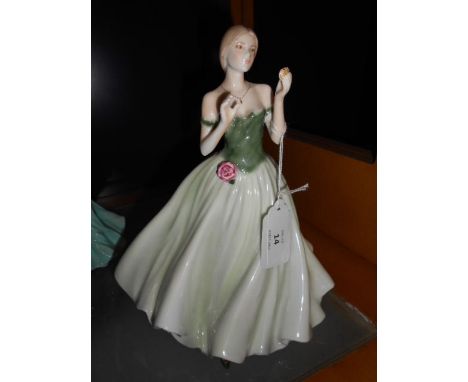 A Royal Worcester figurine 'Keepsake', limited edition 