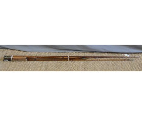 Vintage fishing rods including Rod Sealey's Tudor lightweight cane rod, Jack Lyons Wet Fly and two small cane rods including 
