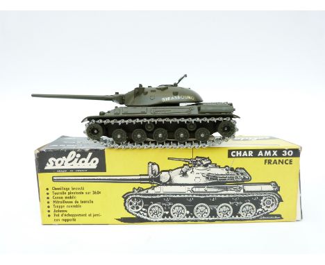 Solido diecast model military Char AMX 30 209, in original box