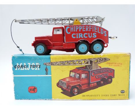 Corgi Major Toys diecast model Chipperfields Circus Crane Truck 1121, in original box