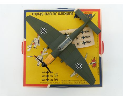 Dinky Toys diecast model Junkers JU 87B Stuka 721, in original bubble pack