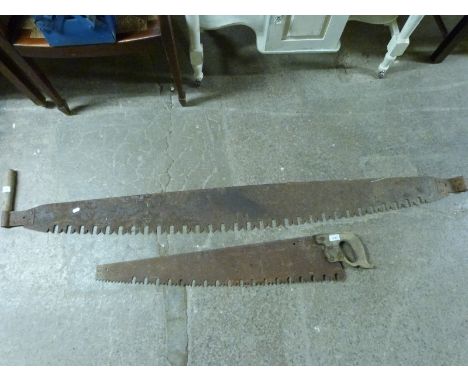 Two vintage saws