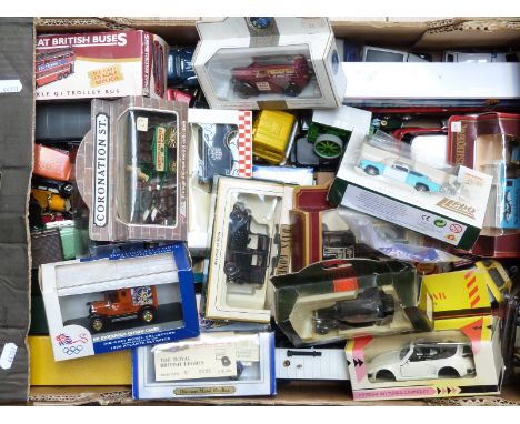 Over 100 Matchbox, Oxford, Lledo, Britains, Lion Toys, Lone Star and other diecast model vehicles, some in original boxes