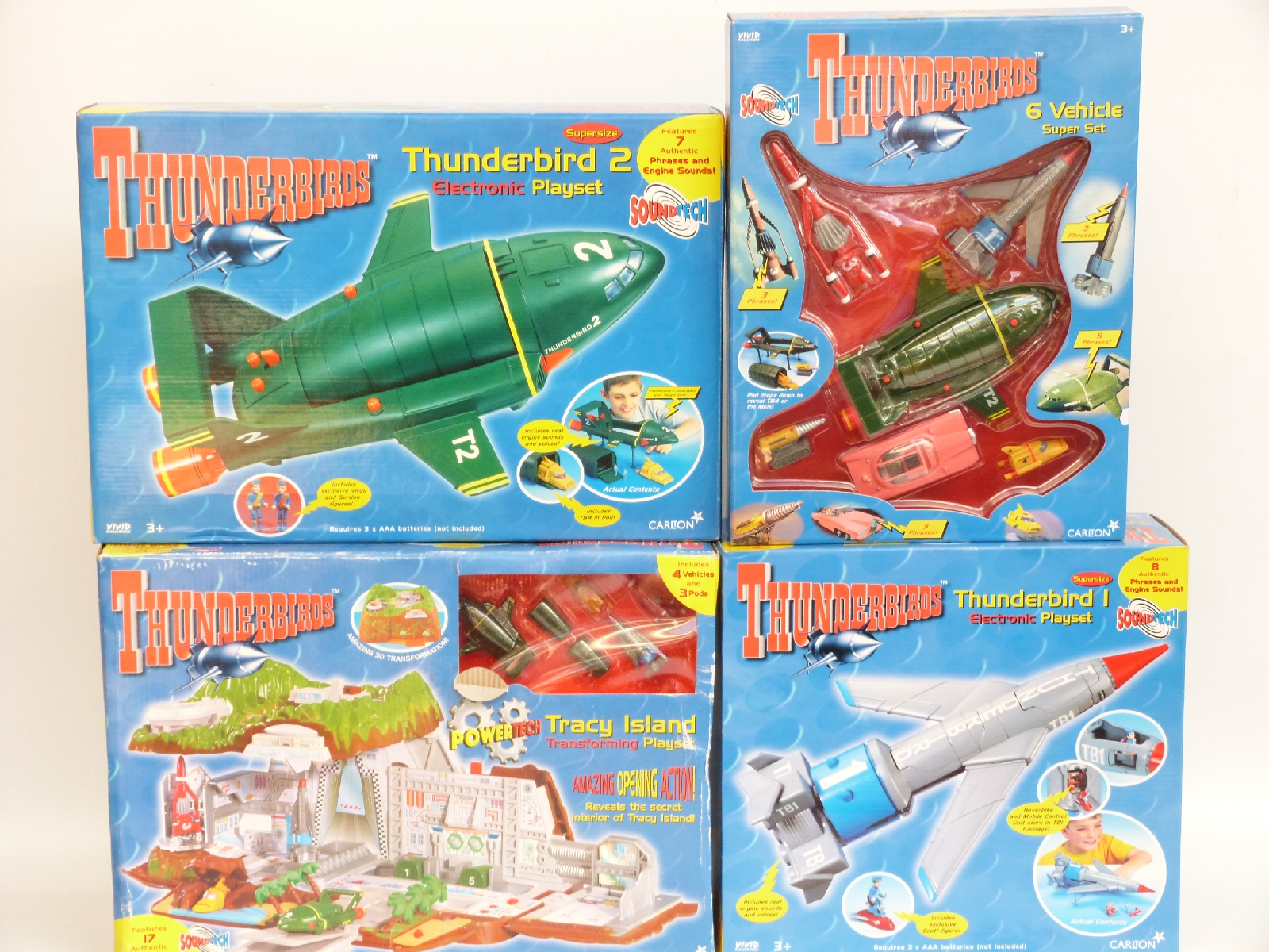 Thunderbirds - Lot of 15 - Matchbox - Edição de