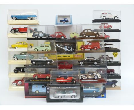 Thirty Corgi, Oxford, Solido and similar diecast model vehicles, all in original boxes