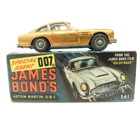 Corgi Toys diecast model James Bond 007 Aston Martin DB5 261, in original box 