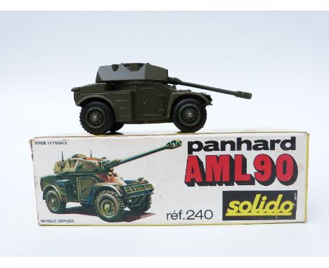 Solido diecast model military Panhard AML 90 240, in original box