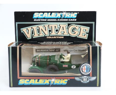 Scalextric Vintage Collection model 4 1/2 litre Bentley C305, in original box