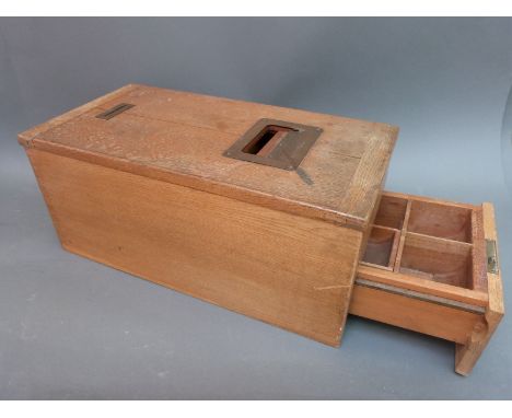 A vintage oak till by Gledhill, Halifax