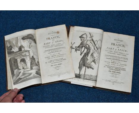 THICKNESSE; Phillip, A Journey Through France and Part of Spain; Including Many Curious And Interesting Observations, Illustr