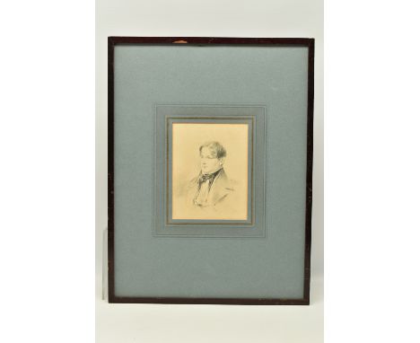 CIRCLE OF CHARLES ROBERT LESLIE (1794-1859) POSSIBLY A PORTRAIT OF CHARLES GOLDING CONSTABLE, Charles was the son of John Con