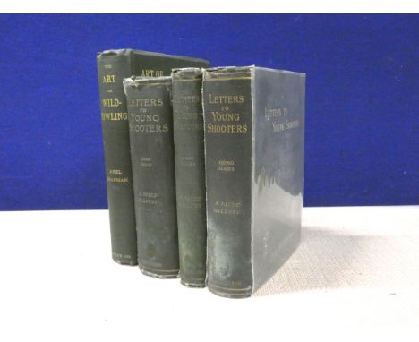 PAYNE-GALLWEY SIR R.&nbsp;&nbsp;Letters to Young Shooters. 3 vols. Illus. Orig. green cloth, worn. 1890, 1892 &amp; 1896; als