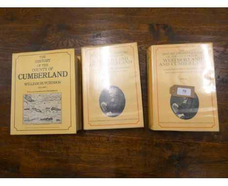 NICOLSON J. &amp; BURN R.&nbsp;&nbsp;The History &amp; Antiquities of the Counties of Westmorland &amp; Cumberland. 2 vols. 1