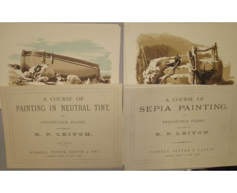 LEITCH (R. P.) [DRAWING BOOKS], 2, unbound, L., n.d. (2).