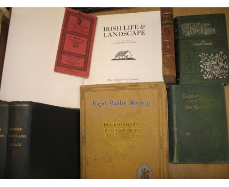 [IRELAND] CRAMPTON WALKER (J.) Irish Life &amp; Landscape 4to, illus., covers (worn, spine damage), Dublin, Talbot Press, n.d